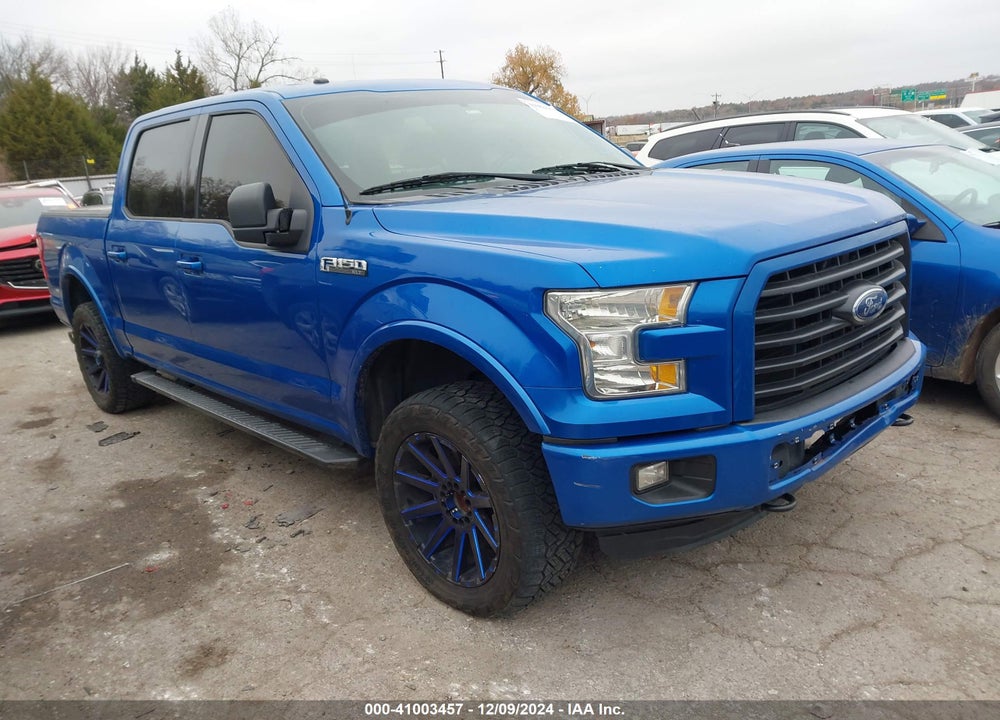 2016 FORD F-150 XLT VIN: 1FTEW1EF4GKD38409