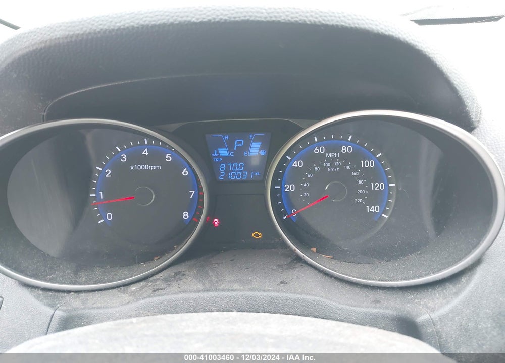 2012 HYUNDAI TUCSON GLS VIN: KM8JU3ACXCU338355