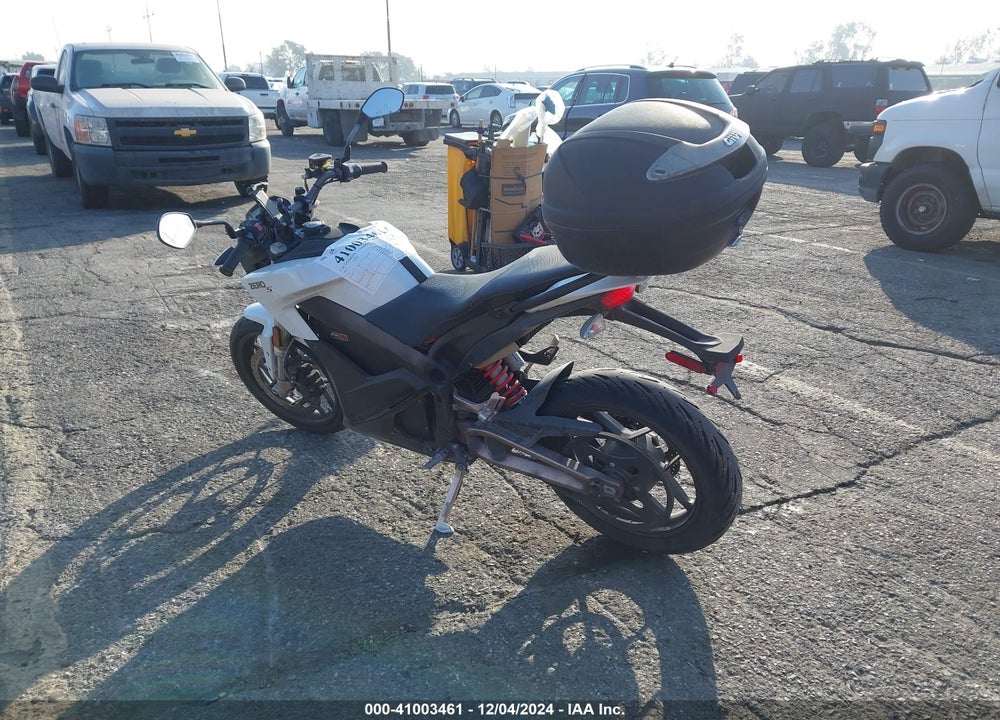 2017 ZERO MOTORCYCLES INC S 13.0 VIN: 538SMCZ5XHCA08107