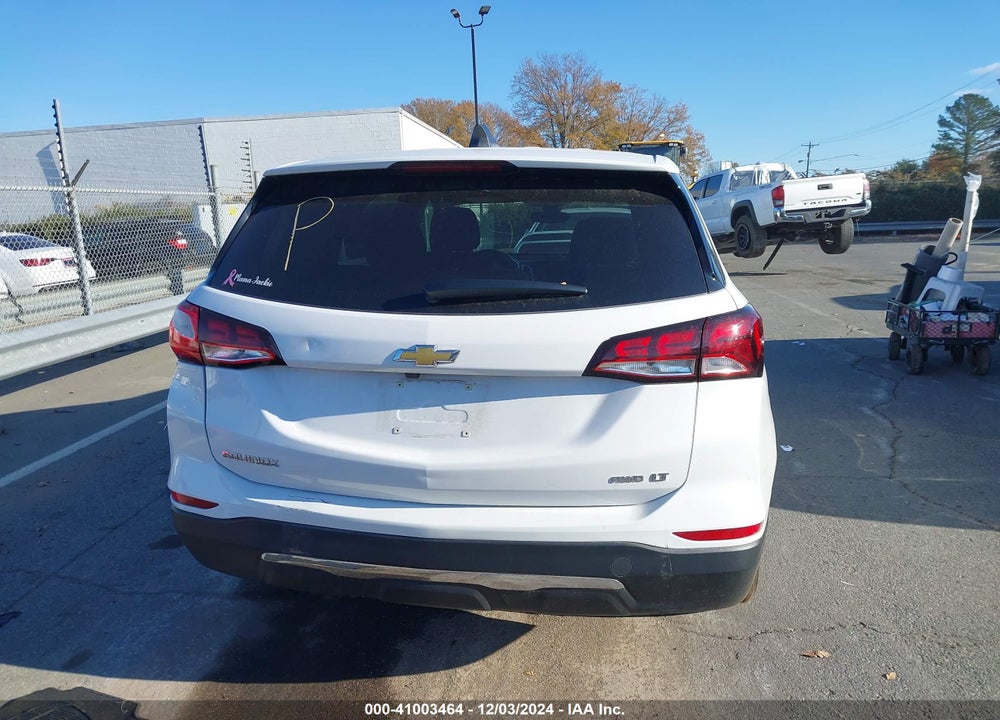 2022 CHEVROLET EQUINOX AWD LT VIN: 3GNAXUEV9NL189437