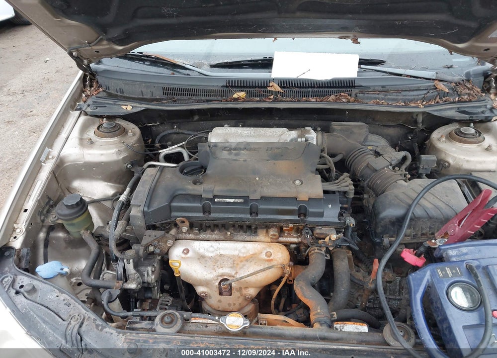 2008 KIA SPECTRA EX VIN: KNAFE121185548866