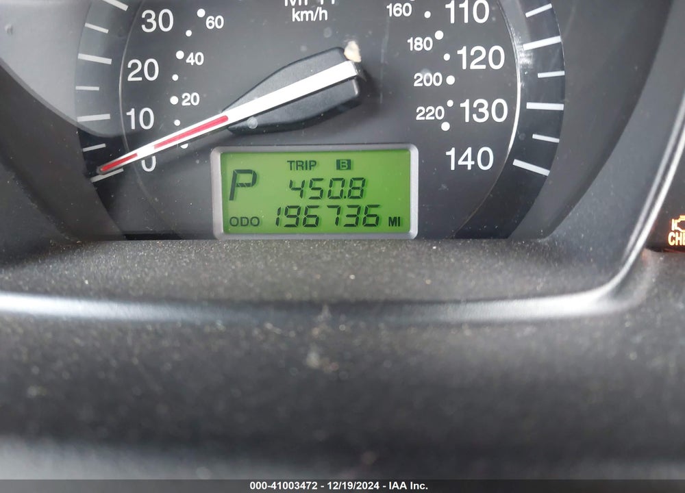 2008 KIA SPECTRA EX VIN: KNAFE121185548866