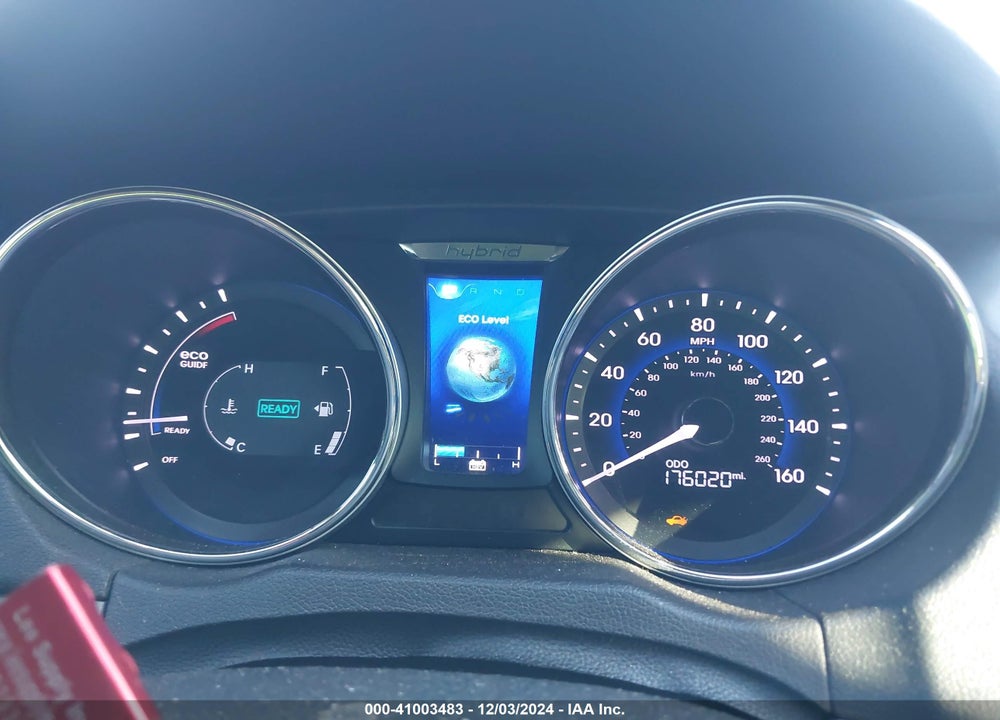 2013 HYUNDAI SONATA HYBRID LIMITED VIN: KMHEC4A47DA099997