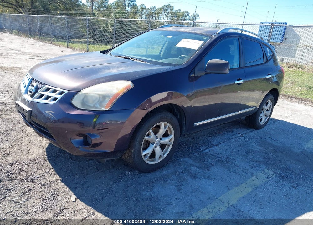 2011 NISSAN ROGUE SV VIN: JN8AS5MV2BW268974