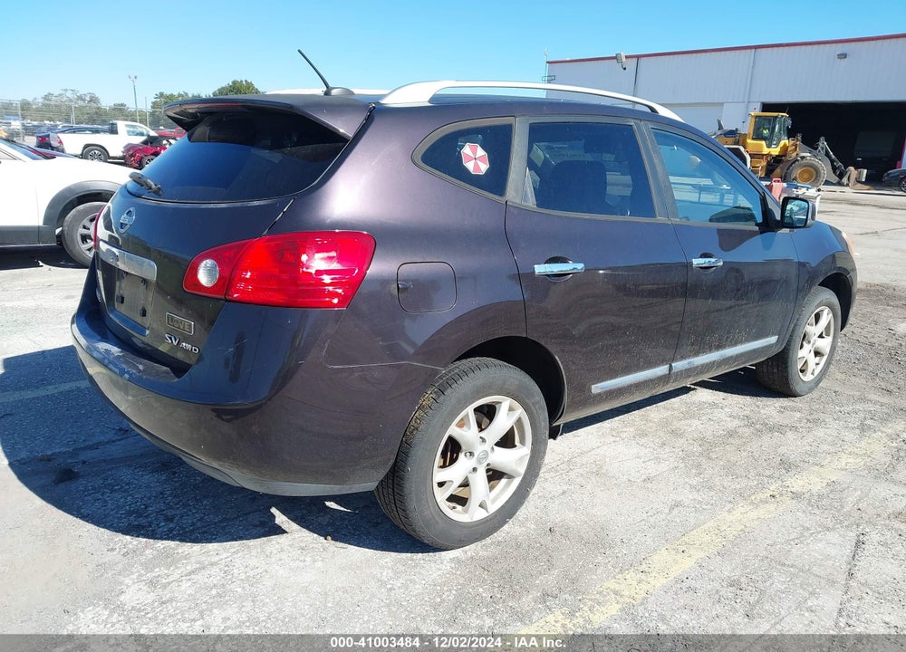 2011 NISSAN ROGUE SV VIN: JN8AS5MV2BW268974