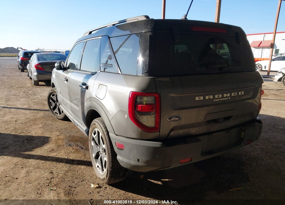 2021 FORD BRONCO SPORT OUTER BANKS VIN: 3FMCR9C61MRB04103