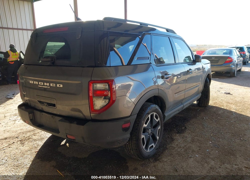 2021 FORD BRONCO SPORT OUTER BANKS VIN: 3FMCR9C61MRB04103