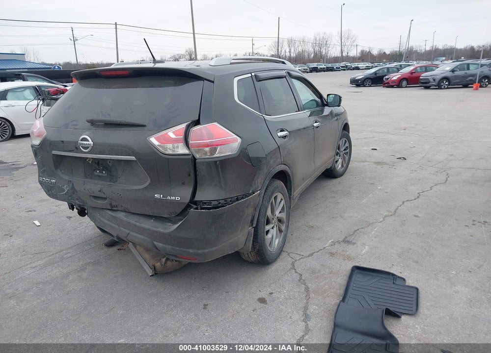 2015 NISSAN ROGUE SL VIN: 5N1AT2MV7FC914777