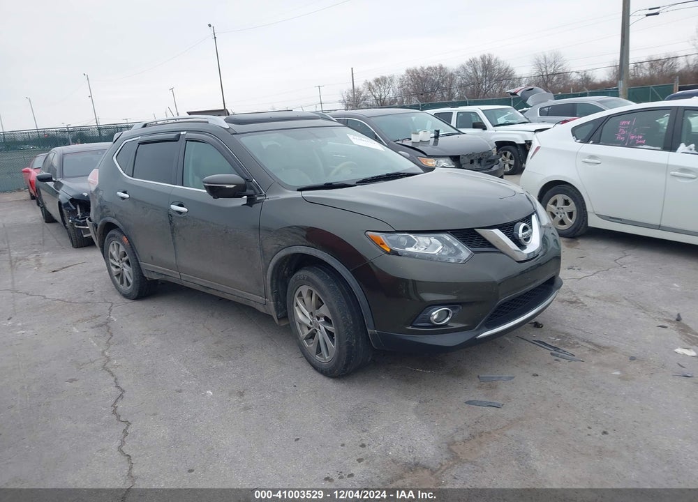2015 NISSAN ROGUE SL VIN: 5N1AT2MV7FC914777