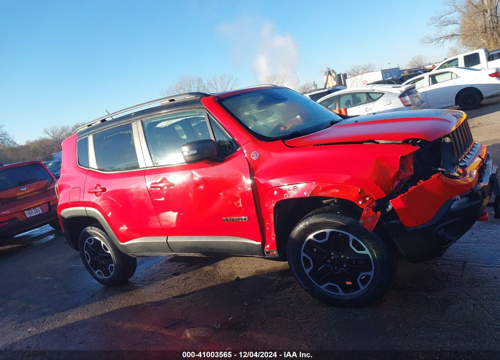 2017 JEEP RENEGADE TRAILHAWK 4X4 VIN: ZACCJBCB2HPE81586