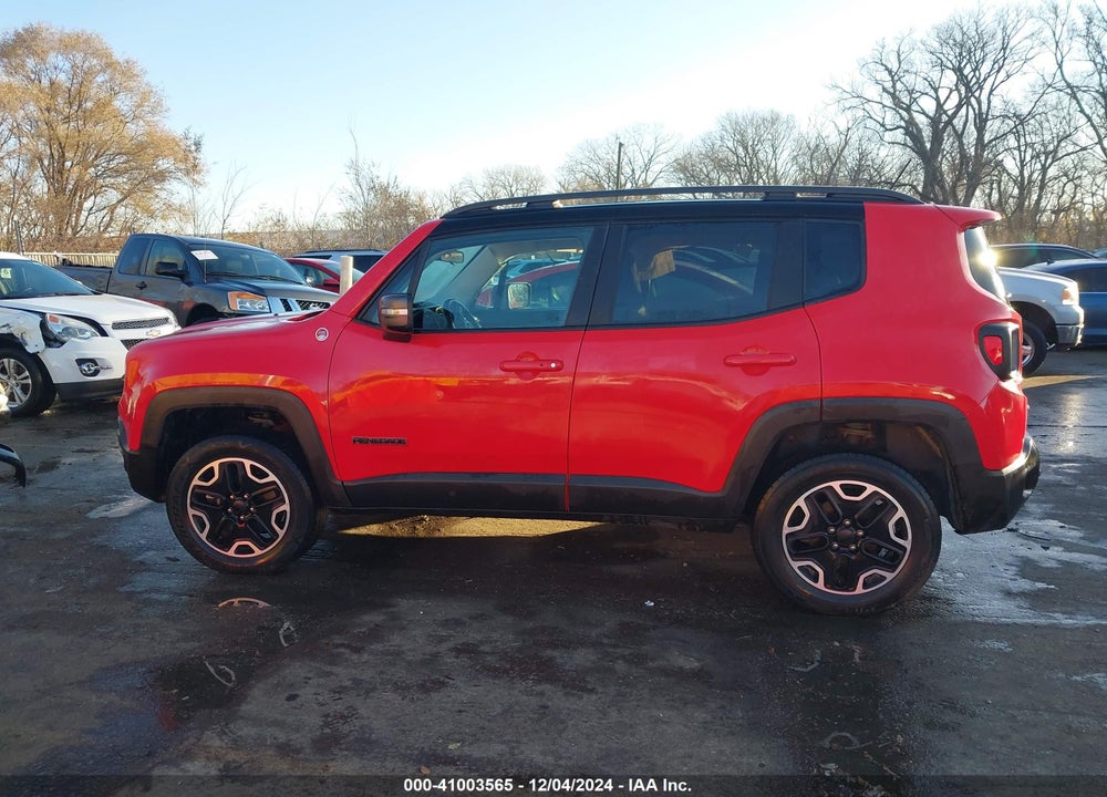 2017 JEEP RENEGADE TRAILHAWK 4X4 VIN: ZACCJBCB2HPE81586