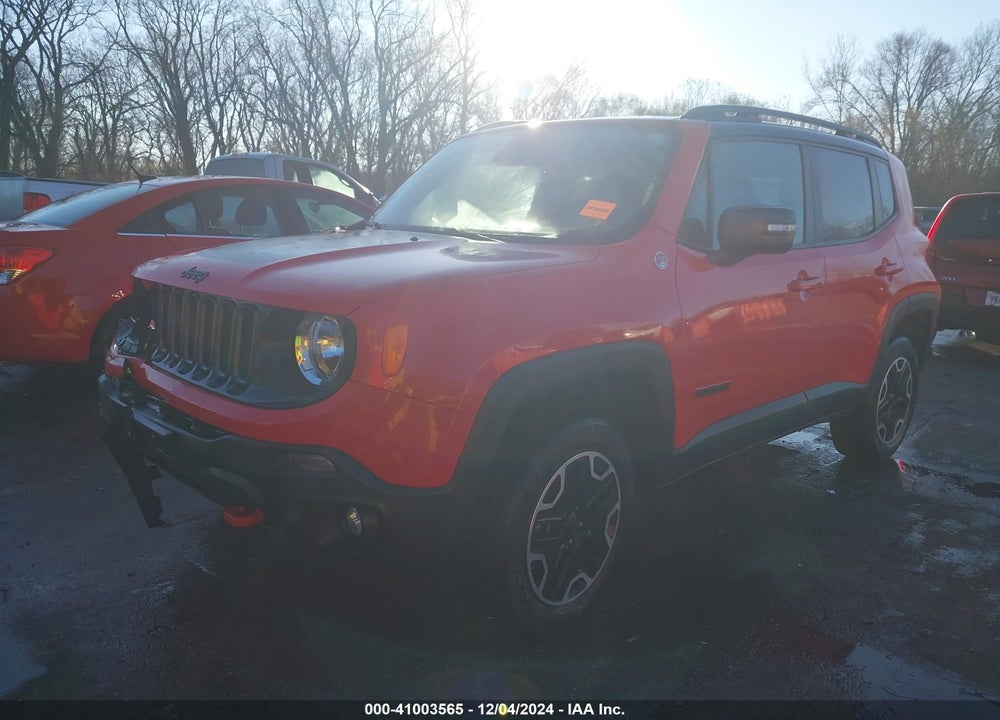 2017 JEEP RENEGADE TRAILHAWK 4X4 VIN: ZACCJBCB2HPE81586