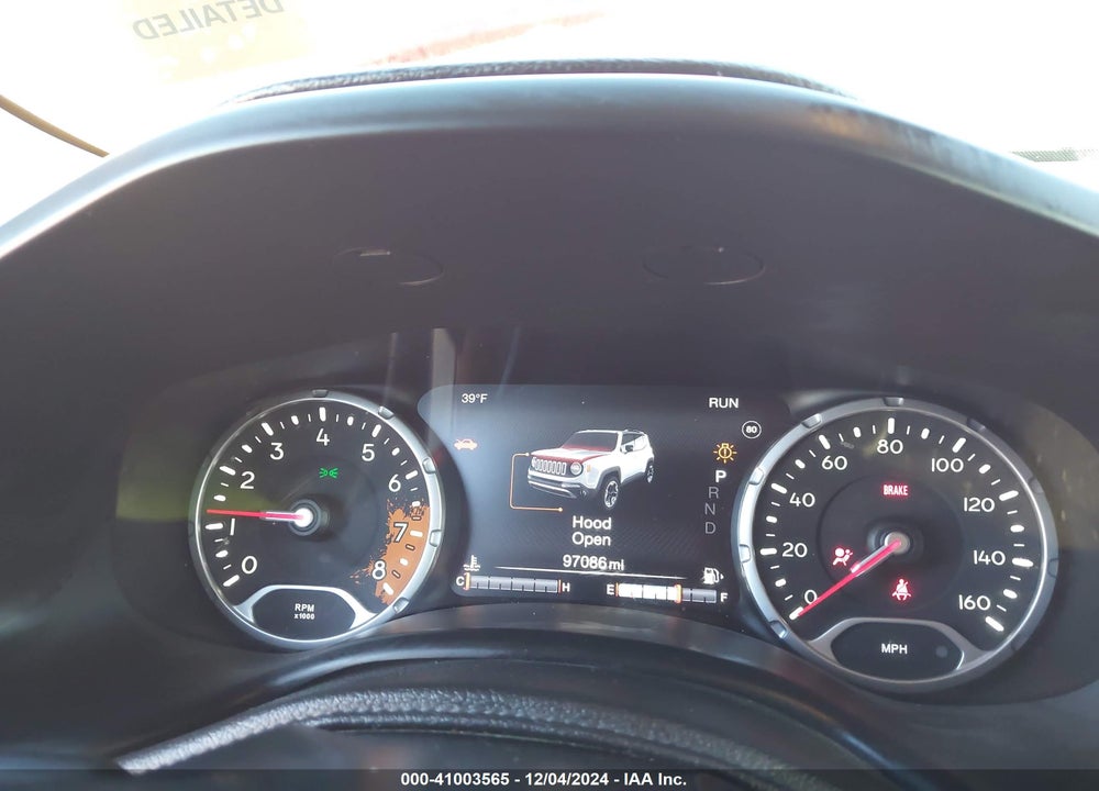 2017 JEEP RENEGADE TRAILHAWK 4X4 VIN: ZACCJBCB2HPE81586