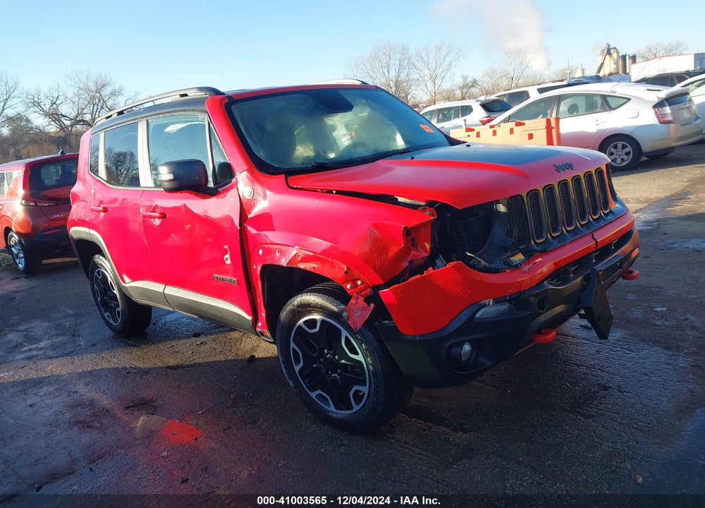2017 JEEP RENEGADE TRAILHAWK 4X4 VIN: ZACCJBCB2HPE81586