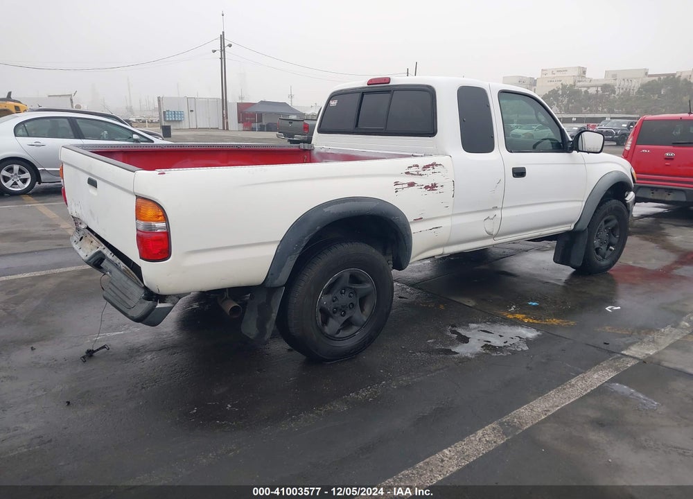 2004 TOYOTA TACOMA PRERUNNER V6 VIN: 5TESN92N74Z438124
