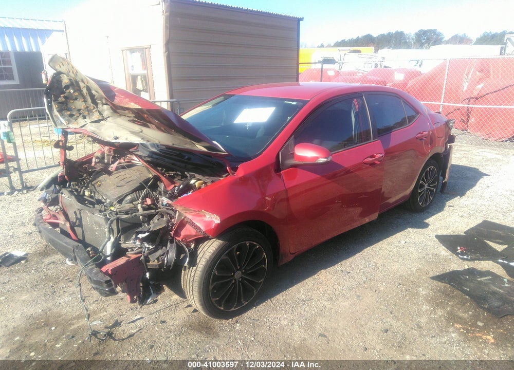 2016 TOYOTA COROLLA S PLUS VIN: 2T1BURHE7GC553889