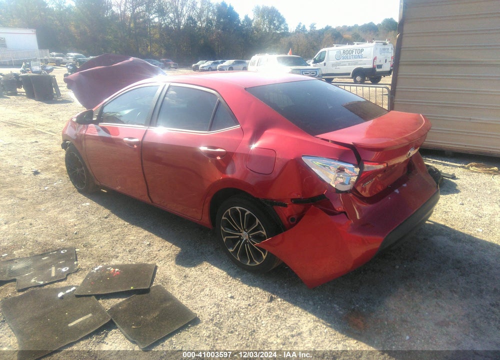 2016 TOYOTA COROLLA S PLUS VIN: 2T1BURHE7GC553889