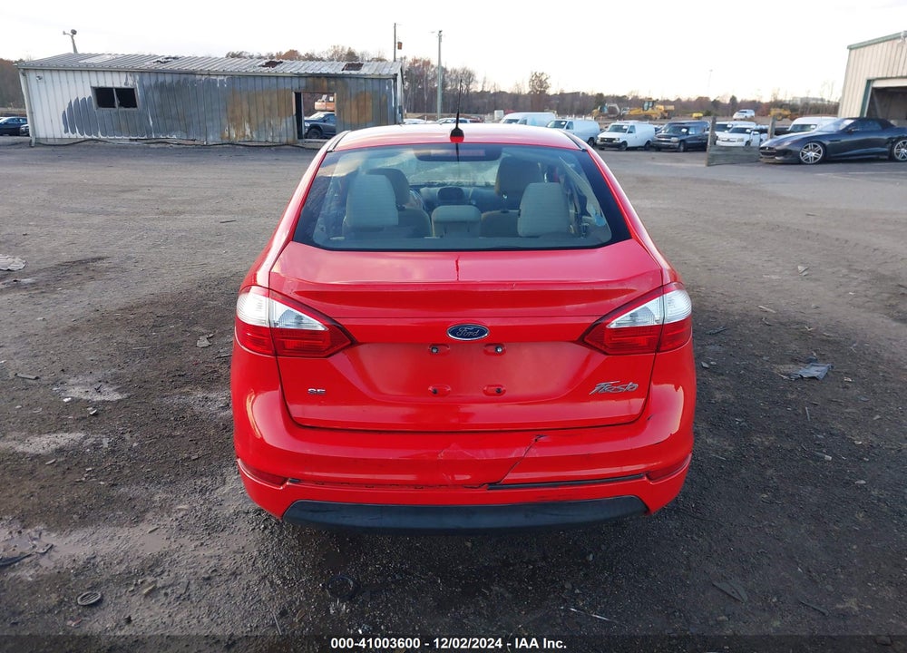 2015 FORD FIESTA SE VIN: 3FADP4BJ9FM200302