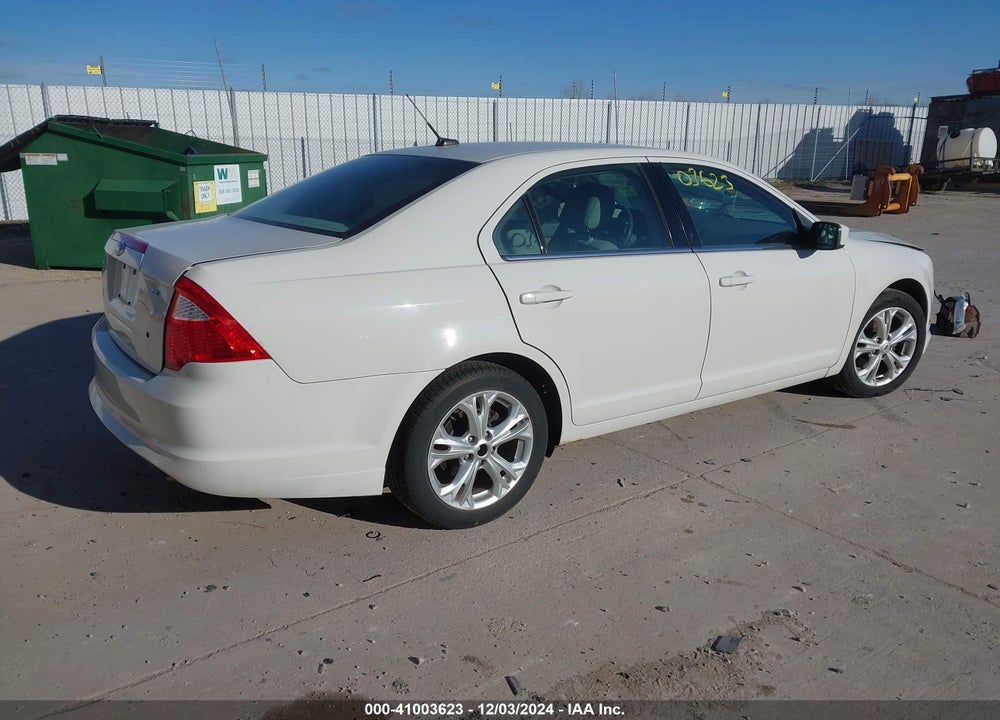 2012 FORD FUSION SE VIN: 3FAHP0HA0CR193868