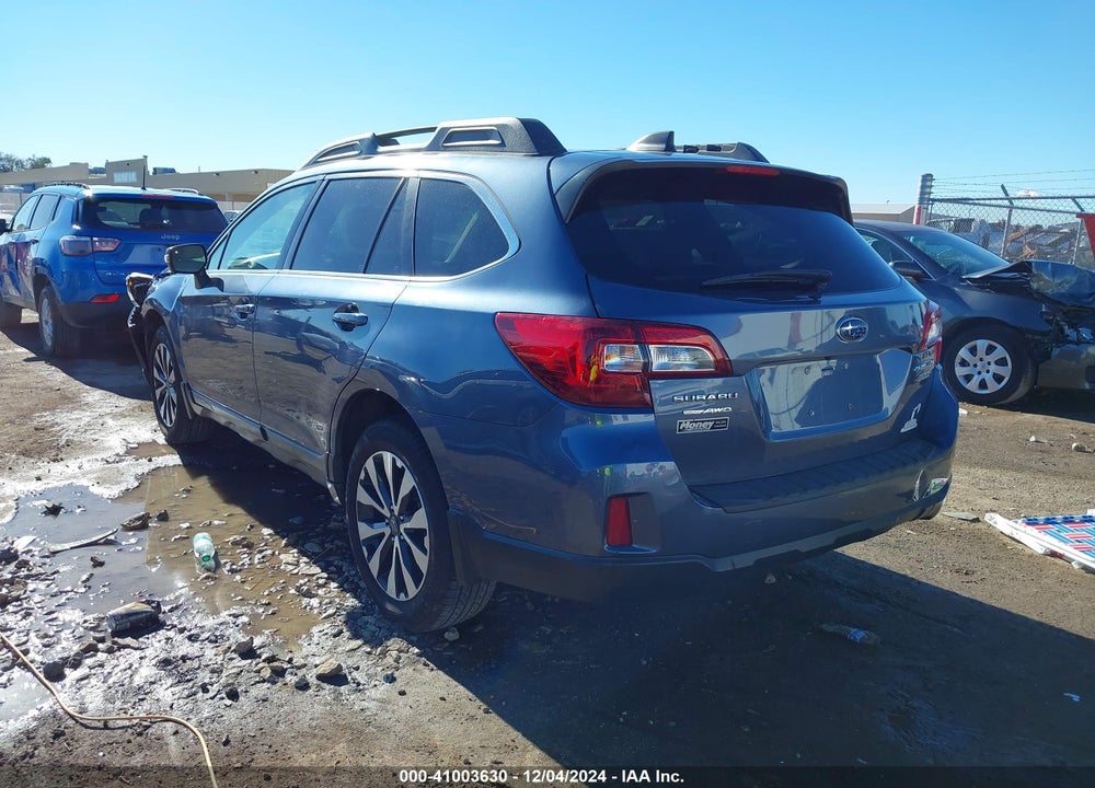 2017 SUBARU OUTBACK 2.5I LIMITED VIN: 4S4BSAKC0H3300353