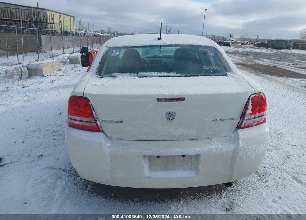 2009 DODGE AVENGER SE/SXT VIN: 1B3LC46B09N520236