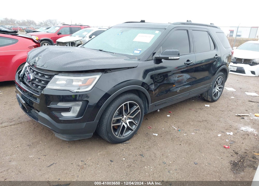 2017 FORD EXPLORER SPORT VIN: 1FM5K8GT4HGD37557