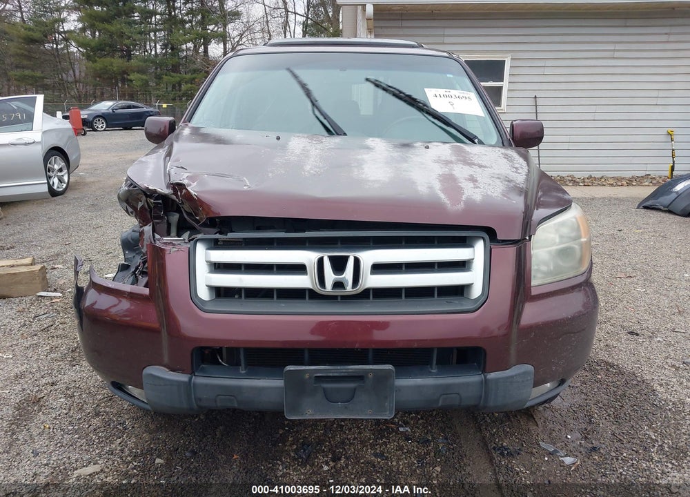 2007 HONDA PILOT EX-L VIN: 2HKYF18547H518777
