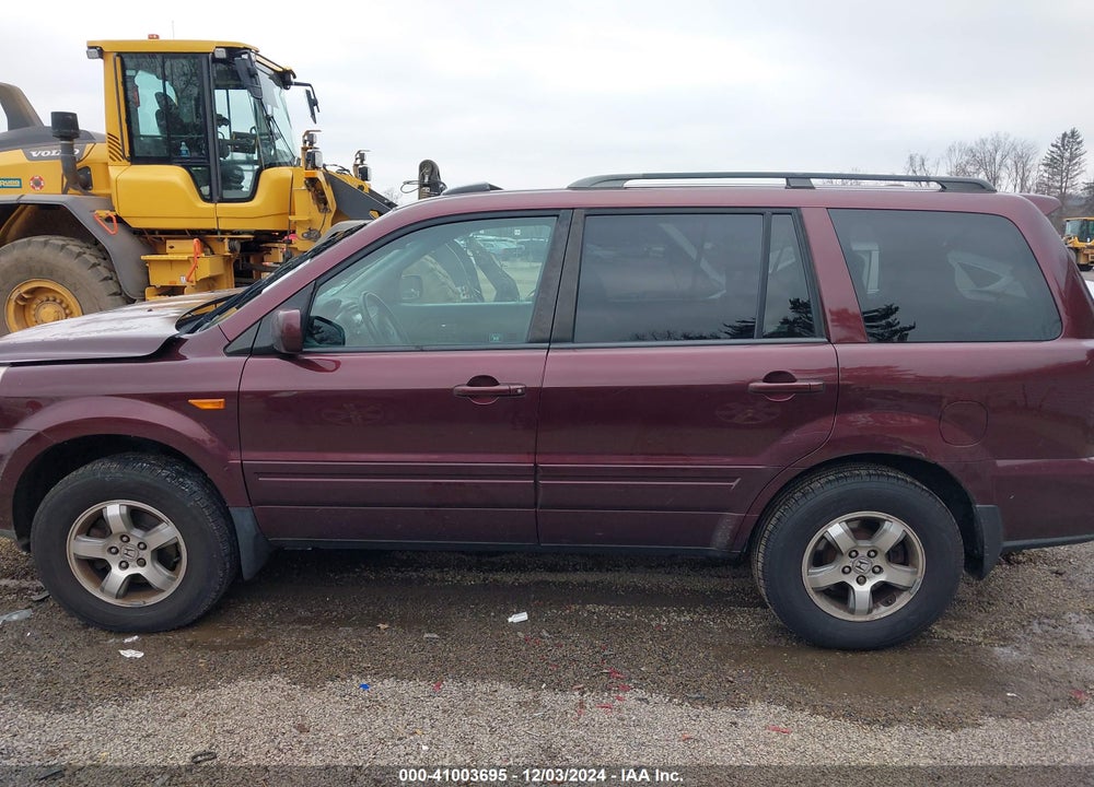 2007 HONDA PILOT EX-L VIN: 2HKYF18547H518777