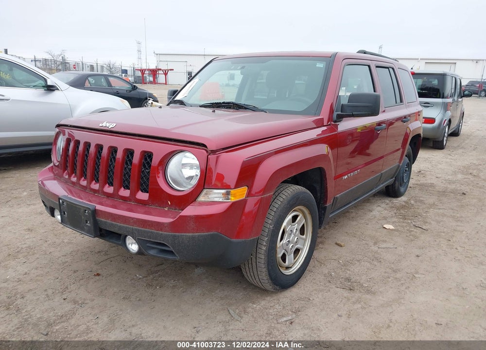 2015 JEEP PATRIOT SPORT VIN: 1C4NJPBA8FD349023