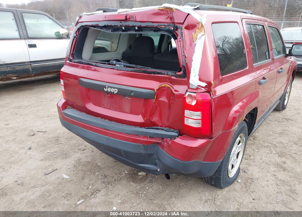 2015 JEEP PATRIOT SPORT VIN: 1C4NJPBA8FD349023