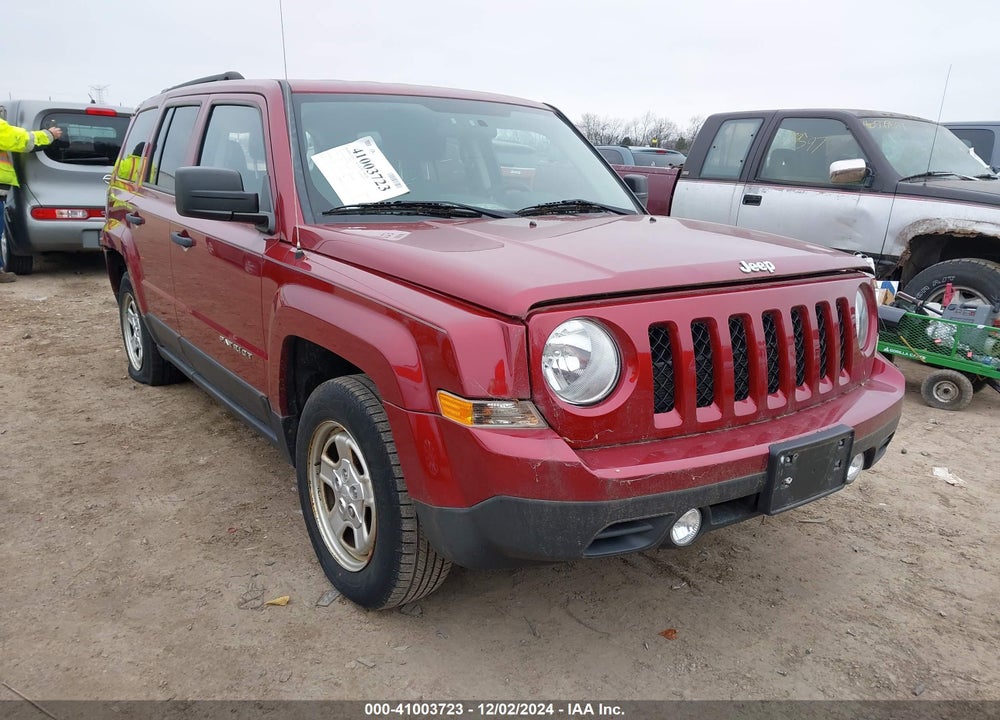 2015 JEEP PATRIOT SPORT VIN: 1C4NJPBA8FD349023