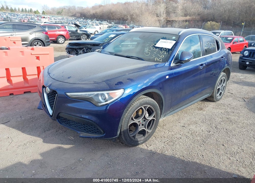 2018 ALFA ROMEO STELVIO AWD VIN: ZASFAKAN5J7B65362