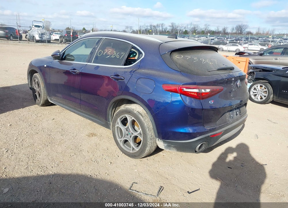 2018 ALFA ROMEO STELVIO AWD VIN: ZASFAKAN5J7B65362