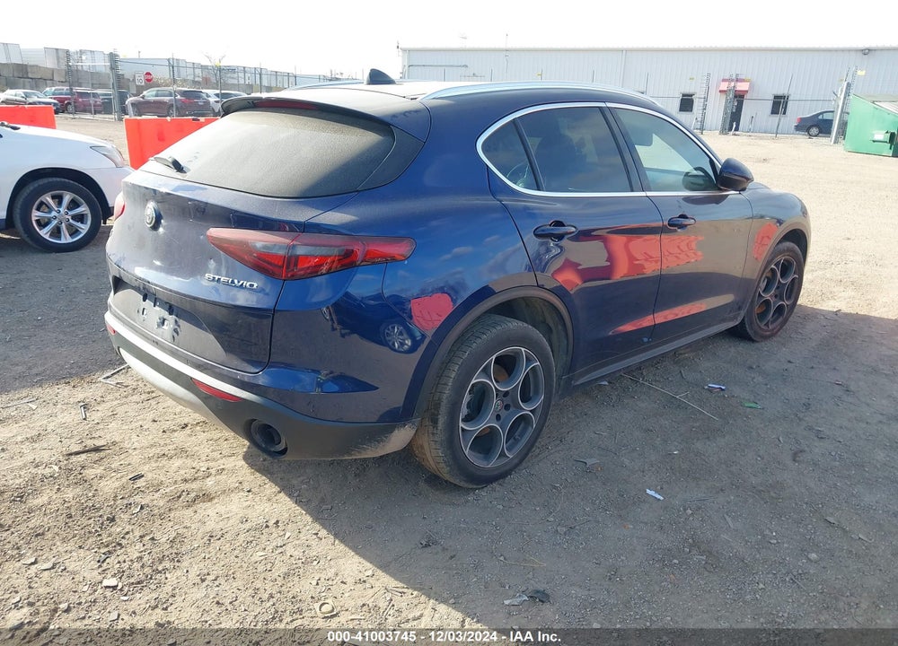 2018 ALFA ROMEO STELVIO AWD VIN: ZASFAKAN5J7B65362