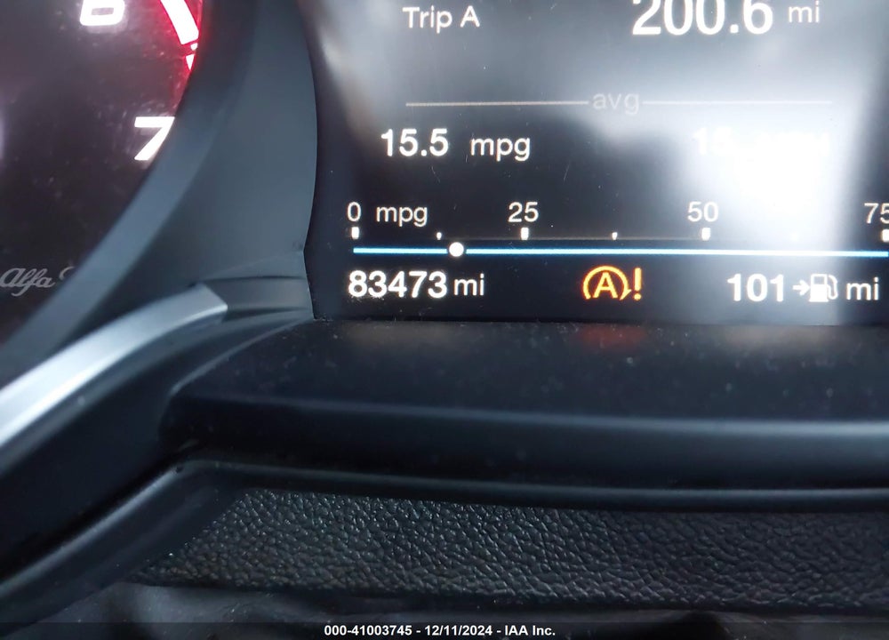 2018 ALFA ROMEO STELVIO AWD VIN: ZASFAKAN5J7B65362