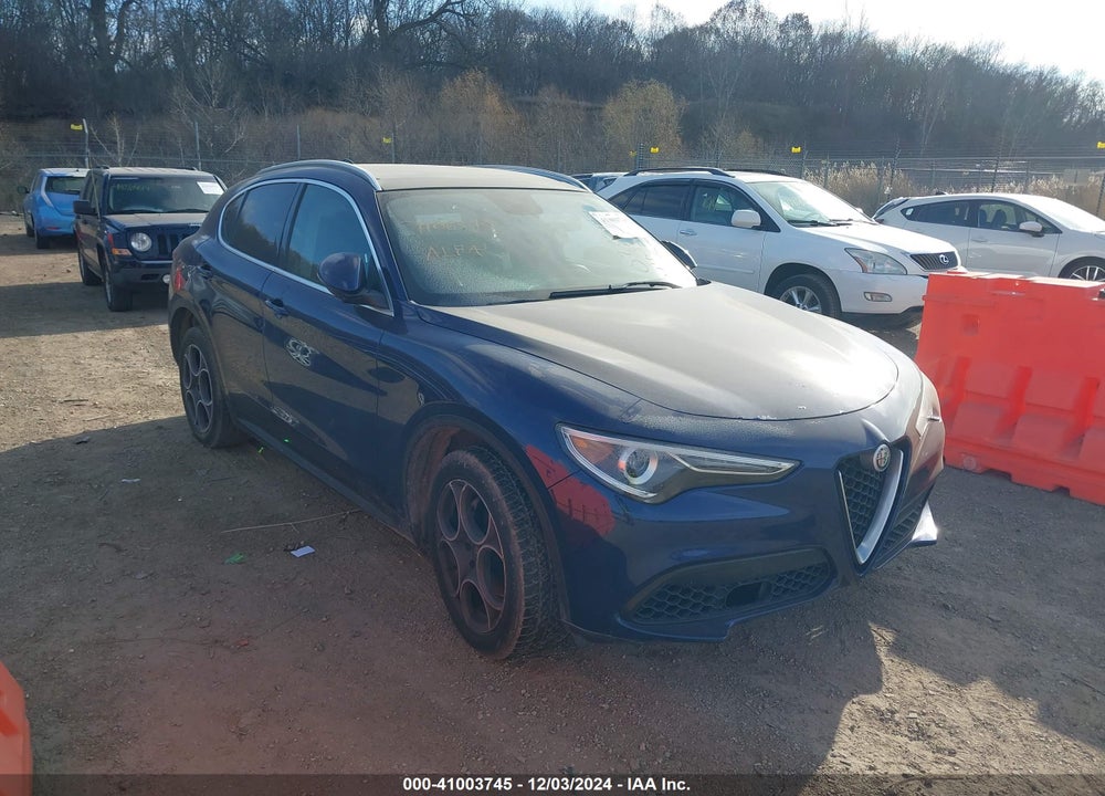 2018 ALFA ROMEO STELVIO AWD VIN: ZASFAKAN5J7B65362