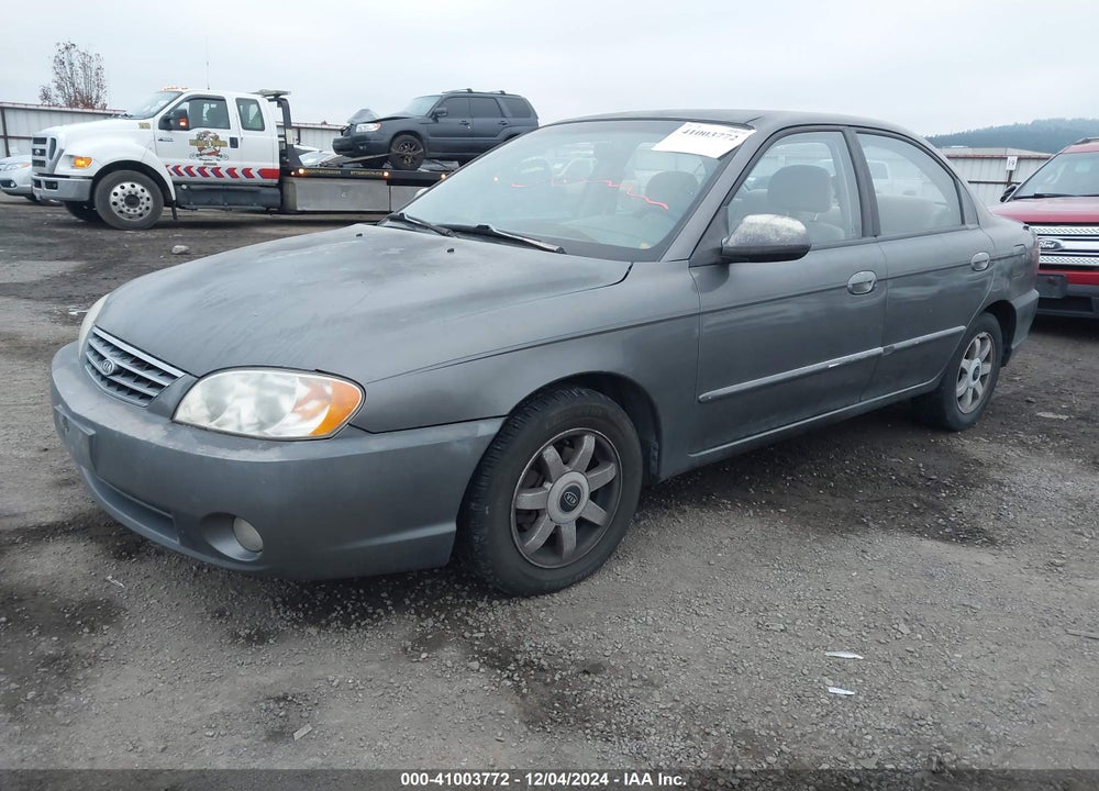 2003 KIA SPECTRA LS VIN: KNAFB121X35290154