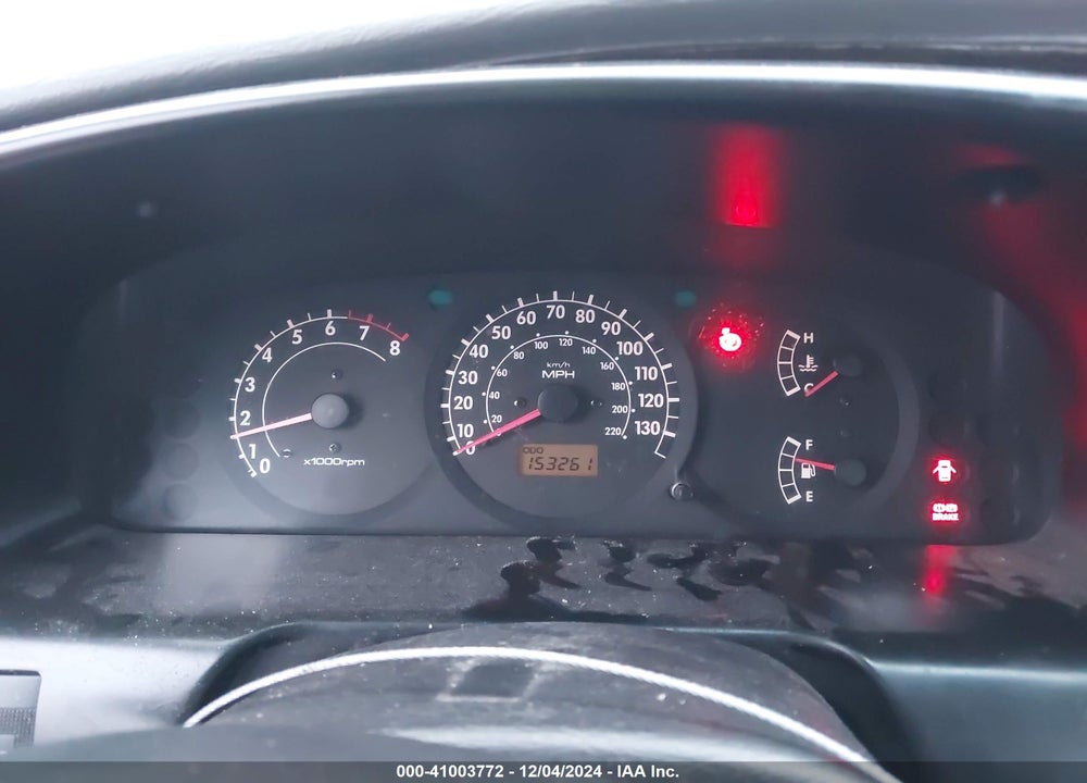 2003 KIA SPECTRA LS VIN: KNAFB121X35290154
