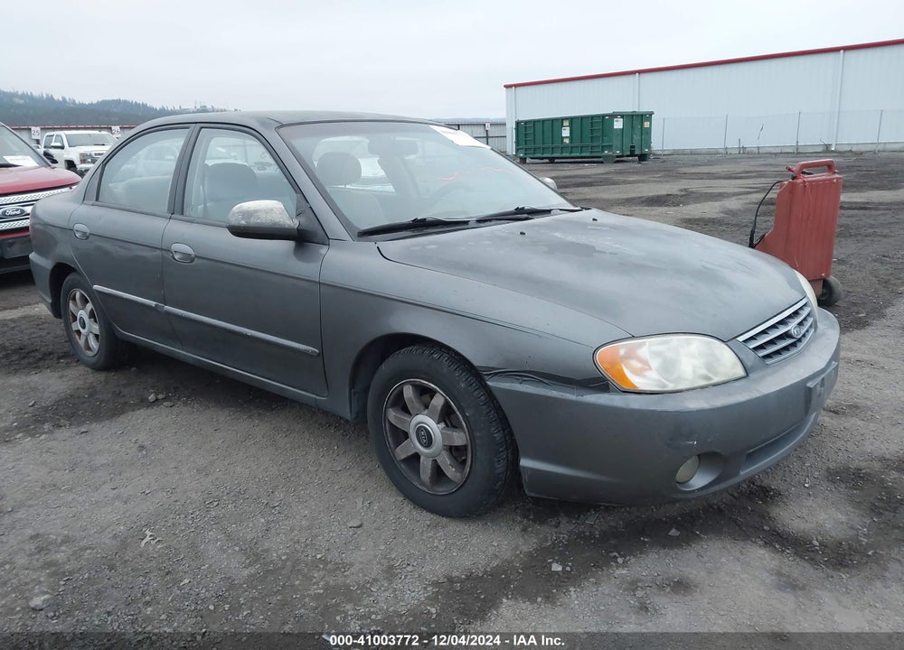 2003 KIA SPECTRA LS VIN: KNAFB121X35290154