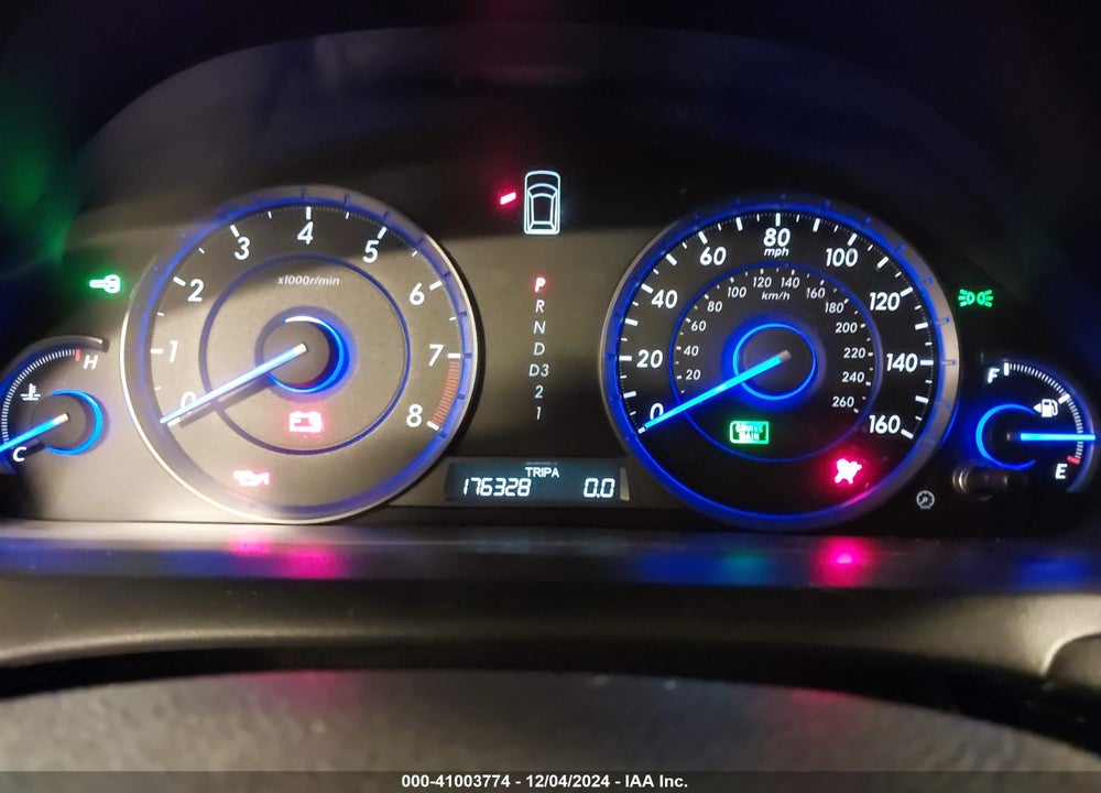 2012 HONDA CROSSTOUR 2.4 EX-L VIN: 5J6TF3H58CL004145