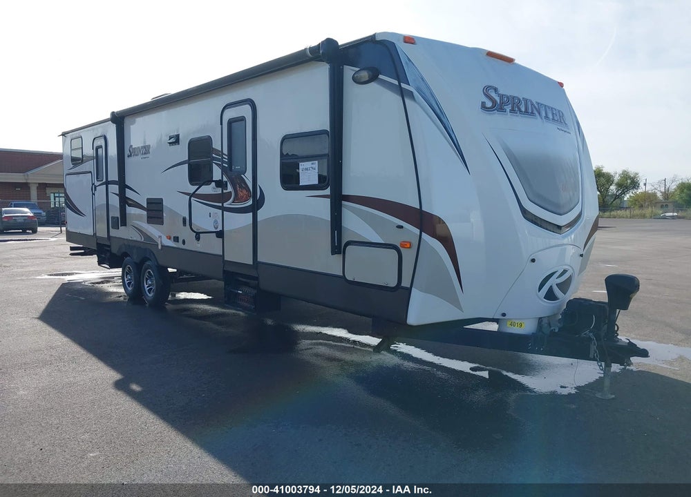 2014 KEYSTONE RV SPRINTER 15TH ANNIVE VIN: 4YDT31128E1532959