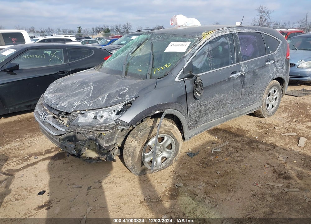 2012 HONDA CR-V LX VIN: 2HKRM4H3XCH603336