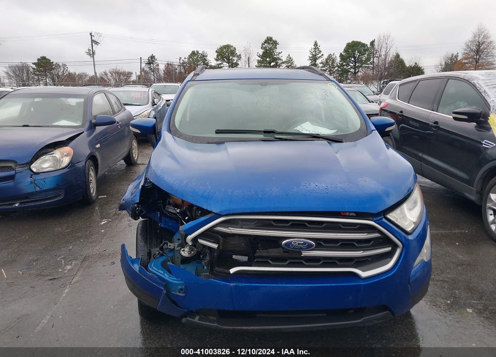 2018 FORD ECOSPORT SE VIN: MAJ6P1UL4JC230579