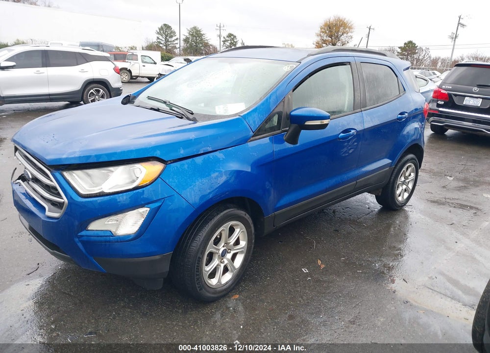 2018 FORD ECOSPORT SE VIN: MAJ6P1UL4JC230579