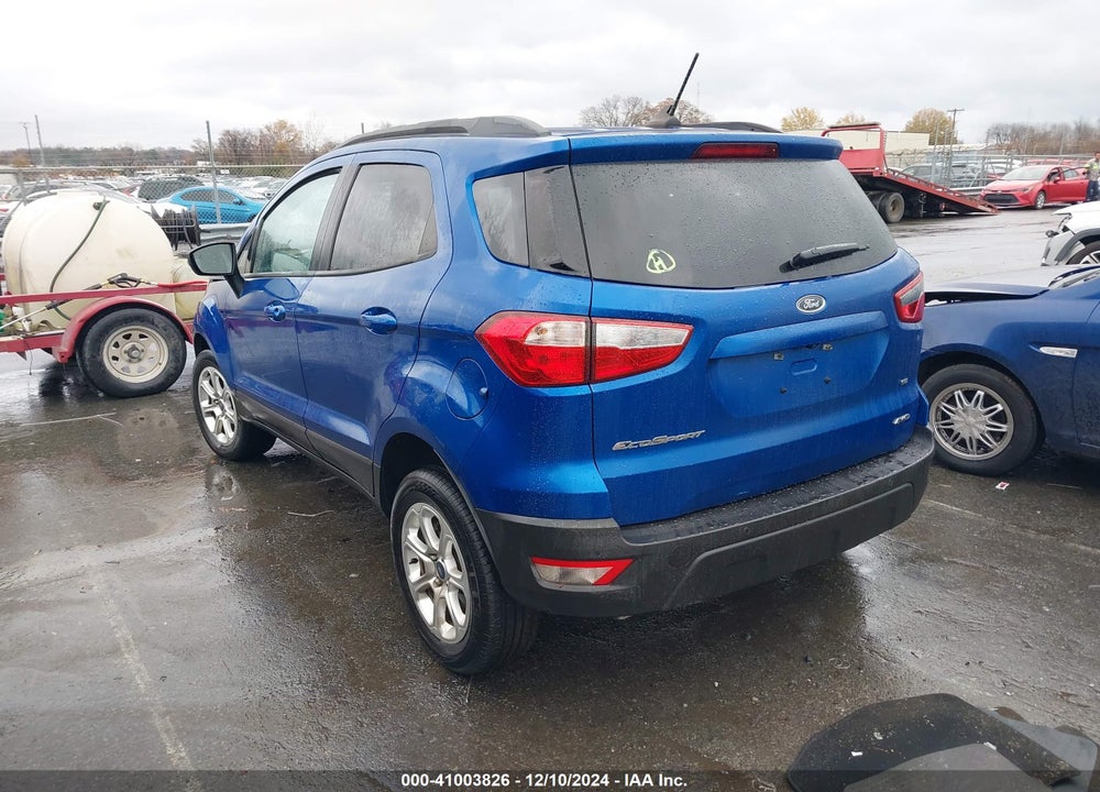 2018 FORD ECOSPORT SE VIN: MAJ6P1UL4JC230579