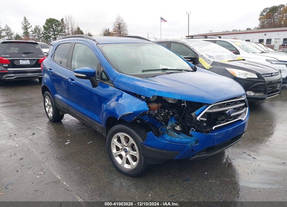 2018 FORD ECOSPORT SE VIN: MAJ6P1UL4JC230579