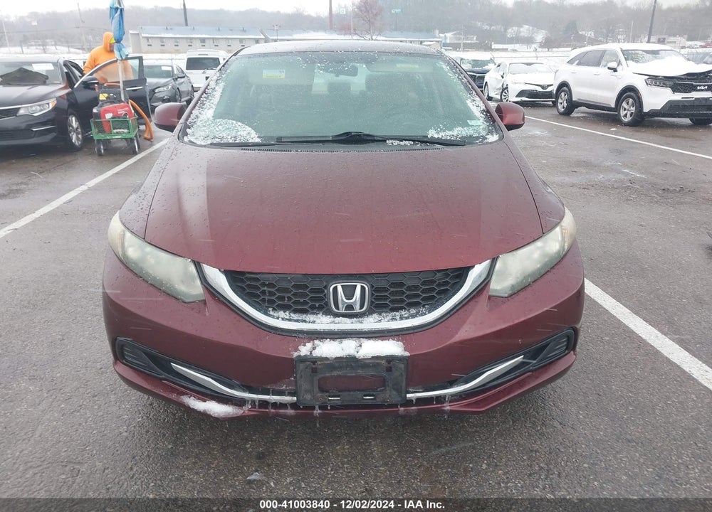 2013 HONDA CIVIC VIN: 19XFB2F57DE029267