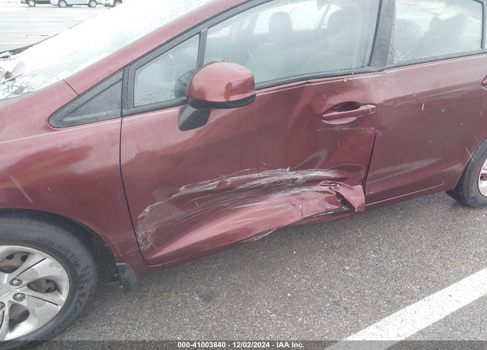 2013 HONDA CIVIC VIN: 19XFB2F57DE029267