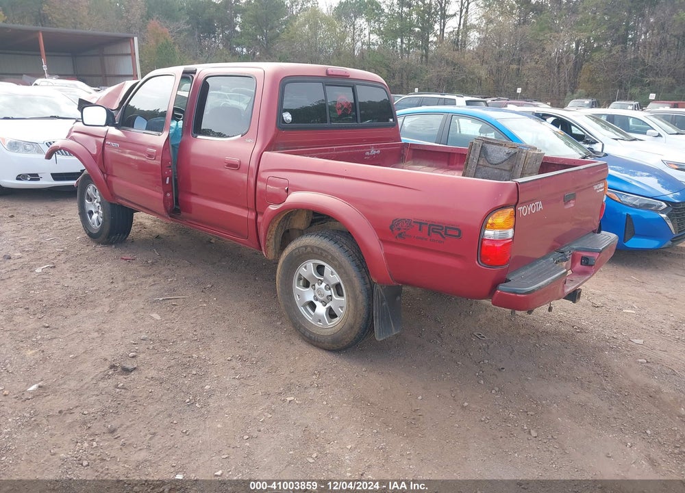 2002 TOYOTA TACOMA PRERUNNER VIN: 5TEGM92N32Z069204