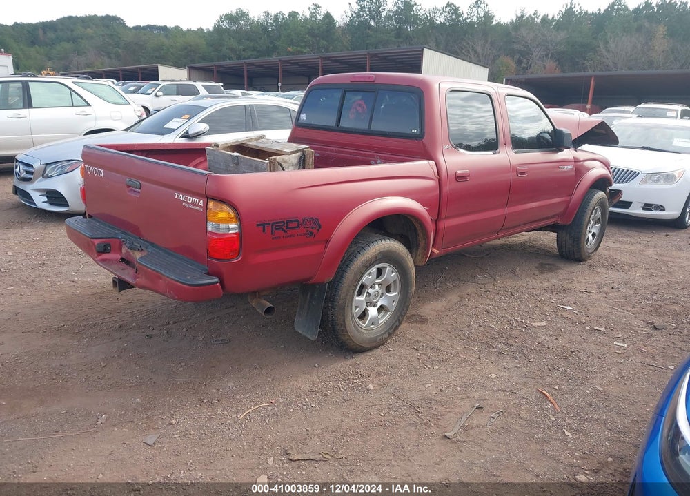 2002 TOYOTA TACOMA PRERUNNER VIN: 5TEGM92N32Z069204